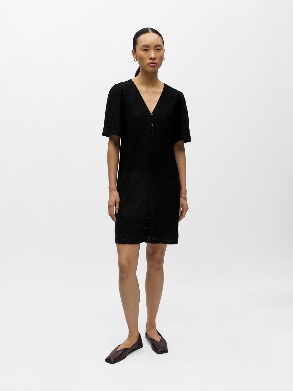 OBJLAILA Short Dress - Black - VERO MODA & VILA Bergvik